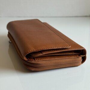 Pelle Studio Tan Leather Wallet
